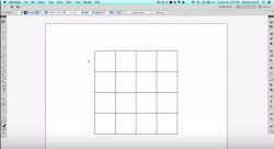 creating a grid with adobe illustrator