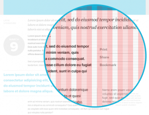 designing with a baseline grid