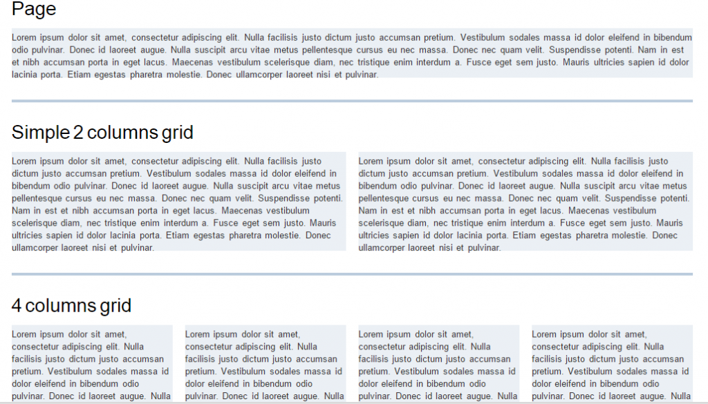 css framework built with baseline grids and typography standards