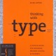 a typography book with a section about grids