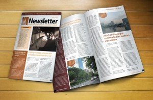 free newsletter template for indesign