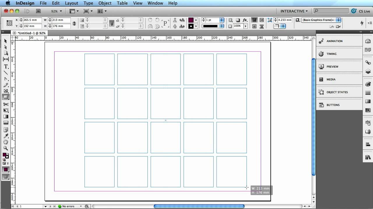 How do you create a grid in design?