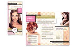 Hair Saloon Brochure