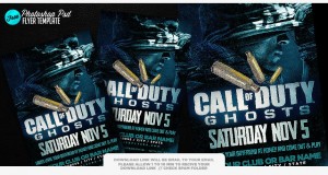 Call of Duty flyer