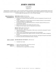 Harvard resume template