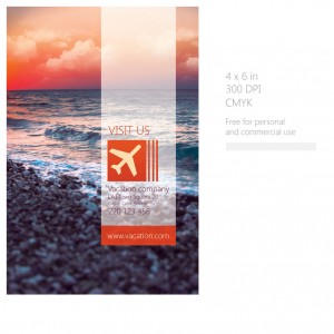 Vacation Flyer Template