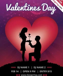 Valentines Day Flyer