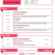 Pink resume template