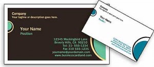 Free Online Eclipse Business Card Template