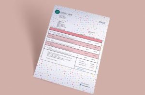 CreativeDots gimp invoice template