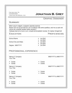 Grey box resume template by TheGridSystem