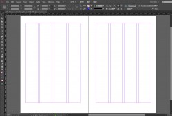 indesign A5 grid template by crsindesigntemplates